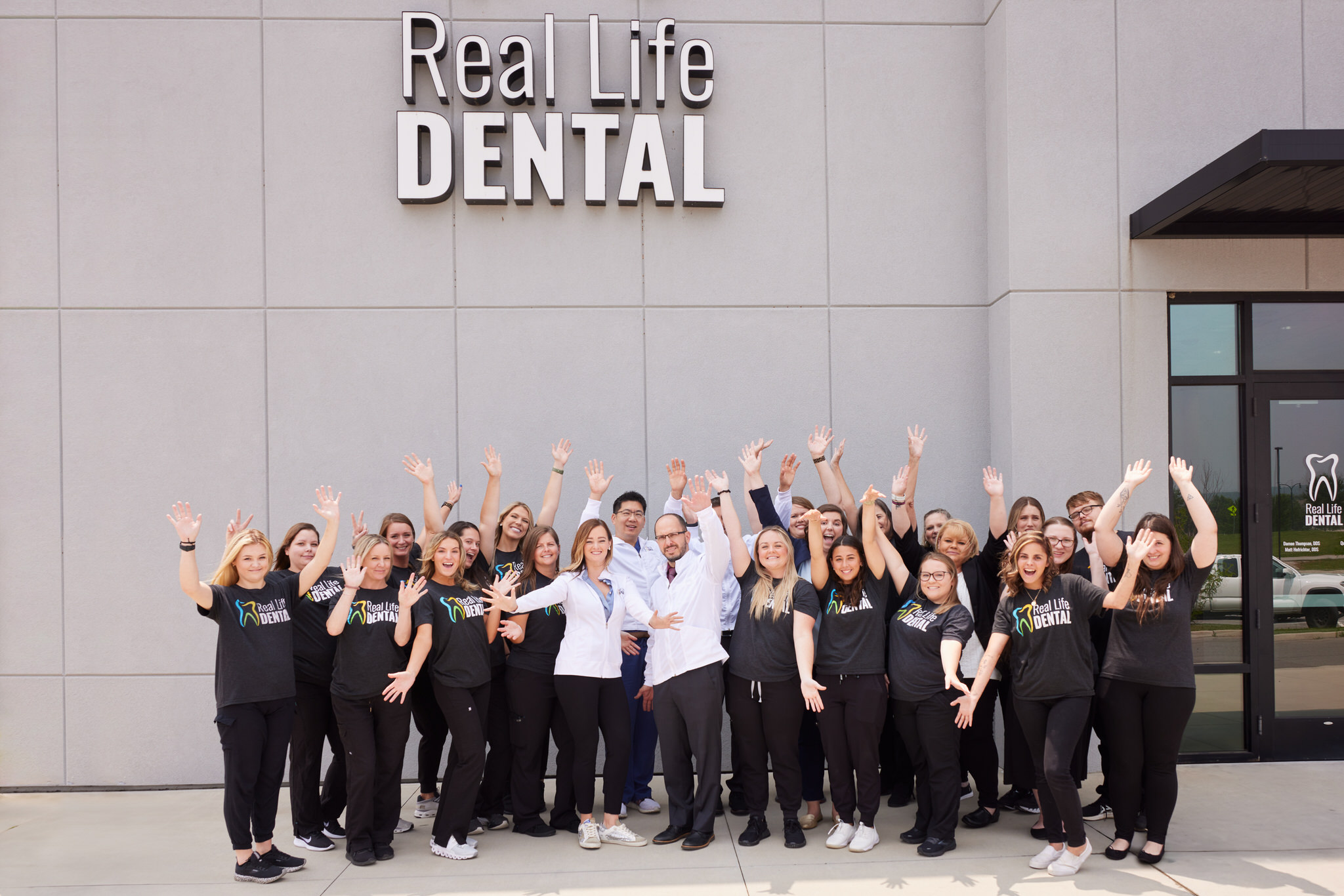Real Life Dental staff and doctors in Christiansburg